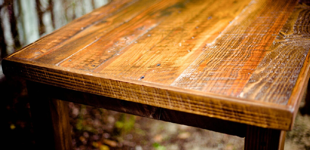 How to Get Glitter Off Wood Table