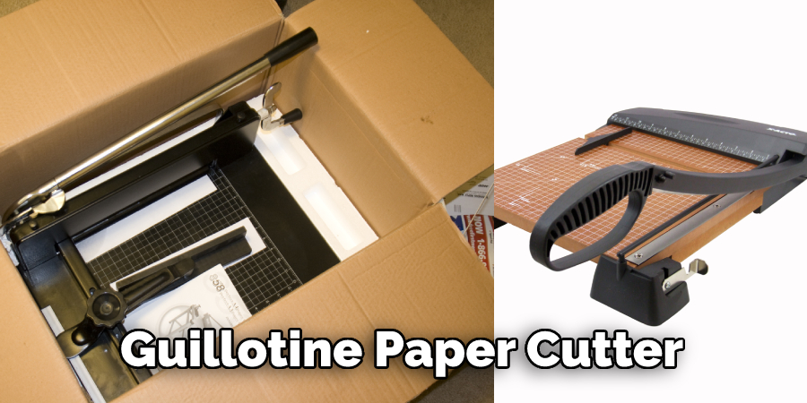 Guillotine Paper Cutter